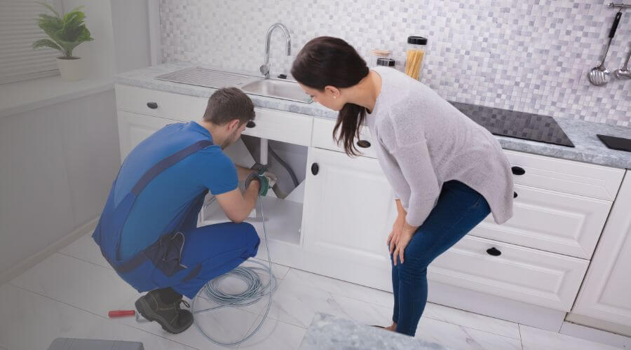 Local sewer line repair in Shaktoolik, AK